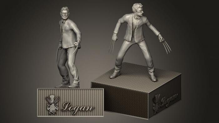 Statues of famous people (STKC_0074) 3D model for CNC machine